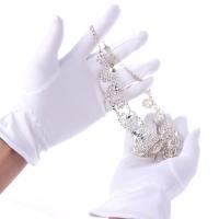 Practical Jewelry Gloves Wrist Length Protection Coin Inspection for Fetching Jewels Dropship