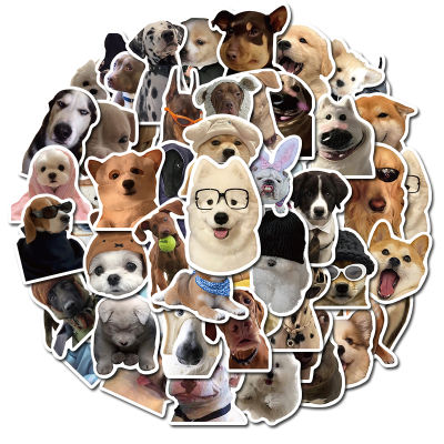 【2023】50PCS MEME Dog Puppy Funny Cute Stickers Vintage For DIY Kids Notebook Luggage Motorcycle Laptop Refrigerator Decal Toy Decor
