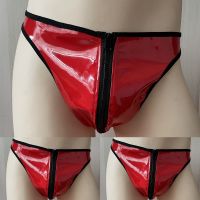 （A NEW） Sissy กางเกง MensFauxSexy Sissy กางเกง Low Rise ชุดชั้นใน BugleThong G String T กลับ BriefPanties