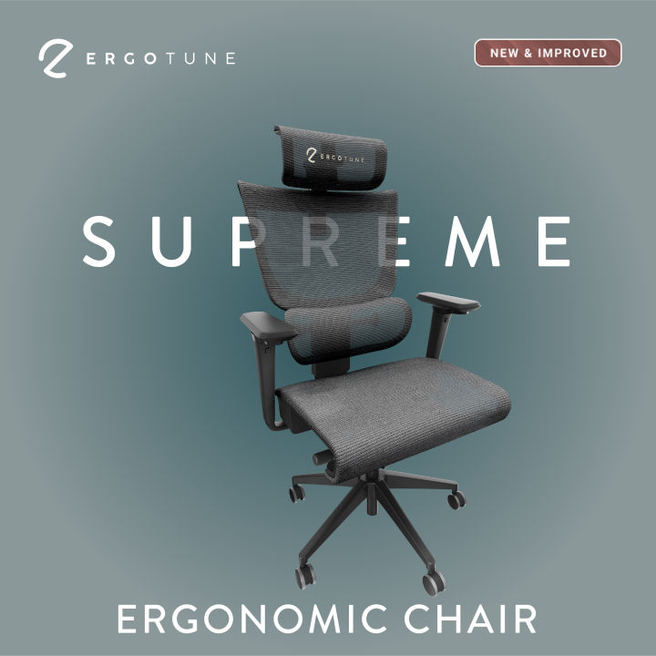 ErgoTune Supreme V3 / V2.1 Ergonomic Chair - Perfect for Home Office ...
