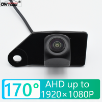 170องศา AHD 1920X1080P กล้องมองหลังสำหรับ Mitsubishi Outlander Sportasxrvr 2011-2017วงเล็บสำรองไฟป้ายทะเบียน