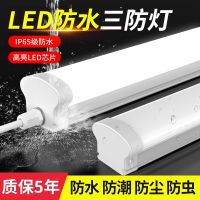 led waterproof three-proof strip light outdoor special moisture-proof cold storage workshop workshop bathroom toilet lighting tube