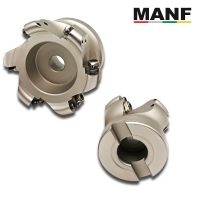 MANF Milling Shank EMRW-6R50-22-4T สําหรับ RP คาร์ไบด์แทรกเครื่องตัดมิลลิ่งใบหน้าเครื่องตัดมิลลิ่งจมูกกลมเครื่องมือกัดซีเอ็นซีเครื่องมือกัด