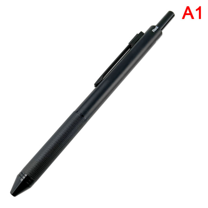 ck-4-in-1-multicolor-metal-ballpoint-pens-3-colors-ball-pen-1-automatic-pencil
