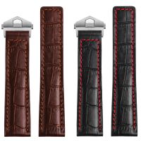 （A New Well Sell ） 19mm 20mm 22mm Crocodile Grain Cowhide Leather Watchband for Heuer Strap Band Diving Male F1GULF Watch Accessories