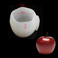 Christmas Silicone Molds Large Apple Mousse Shaped Moulds for Cute Candles Soaps Mold DIY Christmas Decoration