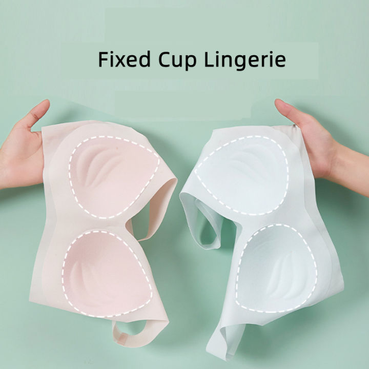 vest-style-nudity-bra-underwear-female-traceless-fixed-cup-ultrathin