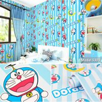 ( PRO+++ ) โปรแน่น.. Wallpaper ลายการ์ตูน Doraemon วอลเปเปอร์สติ้กเกอร์ ติดผนัง โมเดิร์น ราคาสุดคุ้ม วอลเปเปอร์ วอลเปเปอร์ ติด ผนัง วอลเปเปอร์ สวย ๆ วอลเปเปอร์ 3d