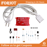 Foriot  สวิตช์ควบคุมแผงพัดลมไฟฟ้า AC220V แบบพัดลมตั้งพื้นสวิตช์มีตัวจับเวลาแบบปรับความเร็วได้ชิ้นส่วน DIY