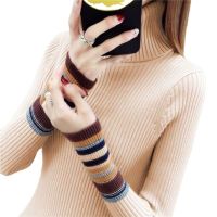 ♗✌▥ 2021 New And Sweaters Turtleneck Pullovers soft Primer Shirt Sleeve Slim-fit Knitted Sweater