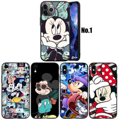 WA46 Minnie Mickey Mouse อ่อนนุ่ม Fashion ซิลิโคน Trend Phone เคสโทรศัพท์ ปก หรับ iPhone 7 8 11 12 13 14 Pro XS Max SE X XR Plus SE