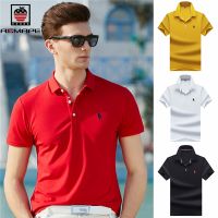 New Mens Casual Polo Fashion Business Polo T-Shirt Short Sleeve Summer Shirt