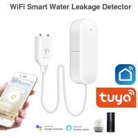 WiFi เซ็นเซอร์ระดับน้ำ Tuya รั่วปลุกน้ำท่วมเครื่องตรวจจับการรั่วไหลสมาร์ทชีวิตที่บ้าน APP น้ำแจ้งเตือนล้นปลุกระบบรักษาความปลอดภัย