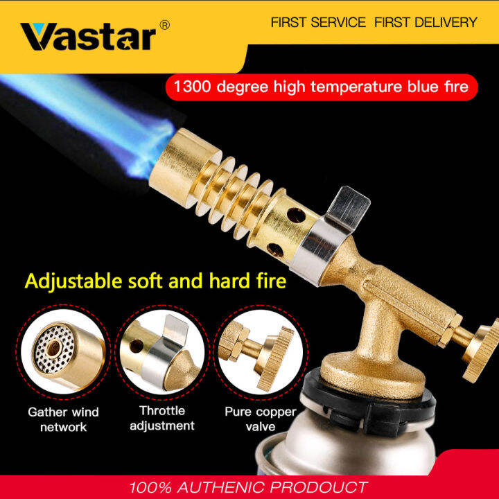 Vastar High Temperature Brass Mapp Gas Torch Ignition Brazing Solder
