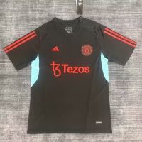 ☃๑✼ 【 Fans 】ใหม่ เสื้อกีฬาแขนสั้น ลายทีมชาติฟุตบอล M United 2324 คุณภาพสูง AAA