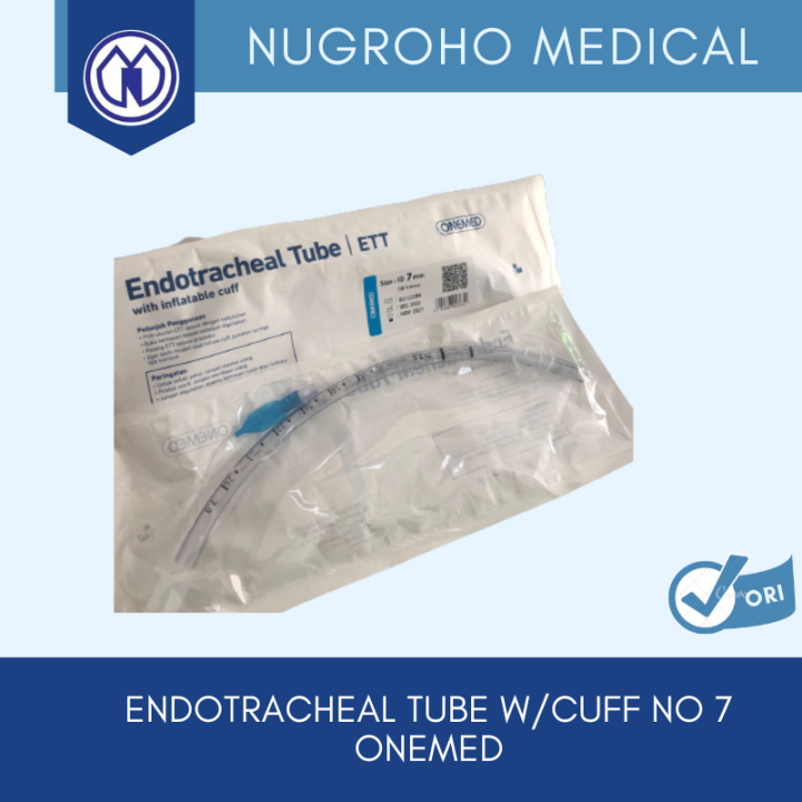 ETT WITH CUFF ENDOTRACHEAL TUBE ONEMED | Lazada Indonesia