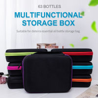 63 Bottles 1-3ML Essential Oil Eva Bag Storage Bag Multifunctional Travel Storage Box For Doterra Essential Oil Bottle