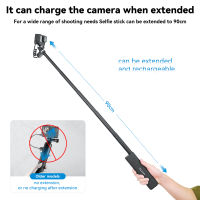 (สินค้าเฉพาะจุด) ESIN 10000MAh Selfie Stick Charging Handle Grip สำหรับ GoPro DJI Action 3 Osmo Insta360 Action Camera สำหรับสมาร์ทโฟน。《 Suggest Order 》