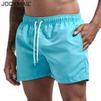 JOCKMAIL Mens Board Shorts Fast Dry 2020 Summer Holiday Beach Surf Pocket Swimming Trunks Sport Running Hybird Shorts