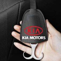 NEW 1PC Kia Logo Hanger Hook Leather Cover Interior Accessories 汽车挂钩 Rio Forte Sorento Optima Sedona ting