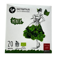 DICTAMUS l Organic/BIO Peppermint (Menta) Tea 20 Tbags x 1g l Greek Product