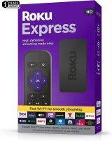 Roku Express (New, 2022) HD Streaming Device with High-Speed HDMI Cable and Simple Remote, Guided Setup, and Fast Wi-Fi