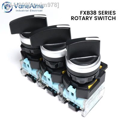 【YF】∏  VaneAims 22MM FXB38 Plastic Selector Knob Momentary Latching 2NO 1NO1NC 2/3 Position 10A ON/OFF