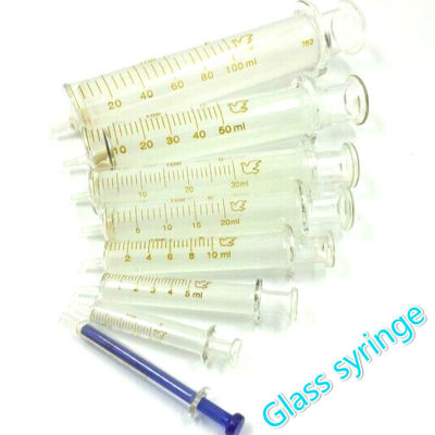 1Pcs Glass s Glass Sample Extractor Lab Glassware Glass Injector 1Ml5Ml10Ml20Ml30Ml50Ml100Ml120Ml
