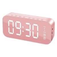 Blue Tooth Clock Creative Wireless Blue Tooth Clock Speaker 2 In 1 Blue Tooth Equipment Digital Display Stereo Surround Sound