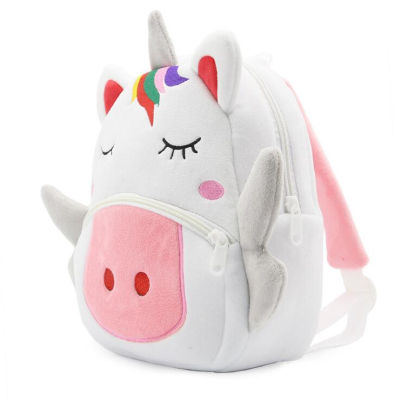 2-4years Childrens School Bag Plush Backpack Animal Unicorn Preschool Baby Early Learning Schoolbag Kindergarten Boy Girls Gift