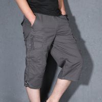 MRMT 2023 Brand Mens Pants Seven-point Casual Middle-aged Men Shorts Pants for Male 7-point Man Shorts Cargo Pant