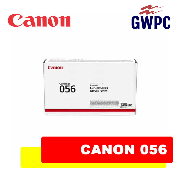 Canon 056 Genuine Black Toner Cartridge | Lazada PH