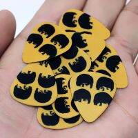 【cw】 SOACH guitar picks new 10pcs 0.71mm rock band two side earrings design accessories 【hot】