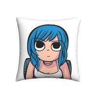 Scott Pilgrim Pillow Case Ramona Flowers Spring Cute Pillowcase Polyester Travel Zipper Cover