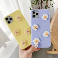 Korea Cute 3D Flower Silicon Case for Oneplus 9R 9 8T 8 Pro 7T 6T 5T 3T 3 One Plus Nord 2 N200 N100 N10 Soft TPU Matte Cover Phone Cases