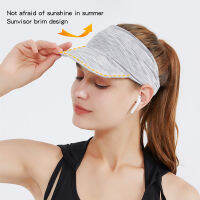 แฟชั่นผู้หญิงที่มีสีสัน Sun หมวกฤดูร้อนที่ว่างเปล่าหมวกเบสบอลพับกีฬาวิ่ง Quick DRY Visor caps