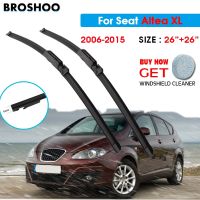 Car Wiper Blade For SEAT Altea XL 26 quot; 26 quot; 2004 2015 Auto Windscreen Windshield Wipers Blades Window Wash Fit Claw Arms