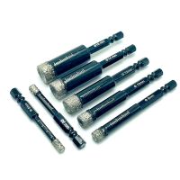 5mm-16mm Vaccum Brazed Diamond Dry Drill Bits Hole Saw Cutter สําหรับหินแกรนิตหินอ่อนเซรามิกกระเบื้องแก้วเครื่องมือไฟฟ้า อุปกรณ์เสริม