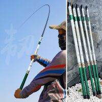 3.6M-7.2M Carbon Telescopic Fly Fishing Rod for Stream Angling Casting