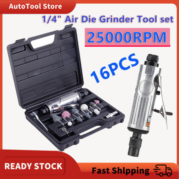1/4" Air Die Grinder Pneumatic Die Grinder Air Compressor 90psi