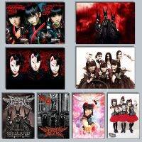 ใหม่ BABYMETAL Heavy Metal Band Canvas Art - HD พิมพ์โปสเตอร์สำหรับห้องนอนครอบครัว,บาร์,ร้านกาแฟ,Club Home Decor