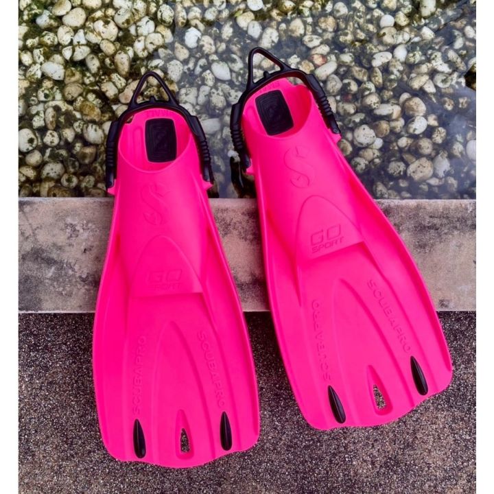 สินค้าพร้อมจัดส่ง-scubapro-go-sport-fin-ฟินอุ๋ง-open-heel-fins-travel-lite-fin-ตีนกบ-สินค้าใหม่-จัดส่งฟรีมีบริการเก็บเงินปลายทาง