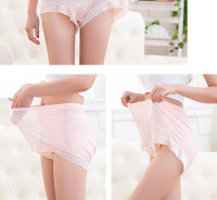 150.00kg plus size seamless modal underwear female high waist 100.00kg middle-aged and elderly mother briefs head