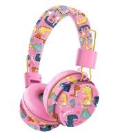 Wireless Bluetooth Headset with Microphone Dinosaur Animal Stereo Music Earphone TF Card Headphones for Kids