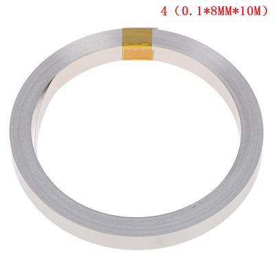 10M 8mmx0.1mm Ni Plate Nickel Strip Tape For Li 18650 26650 Battery Spot Welding Replacement Parts