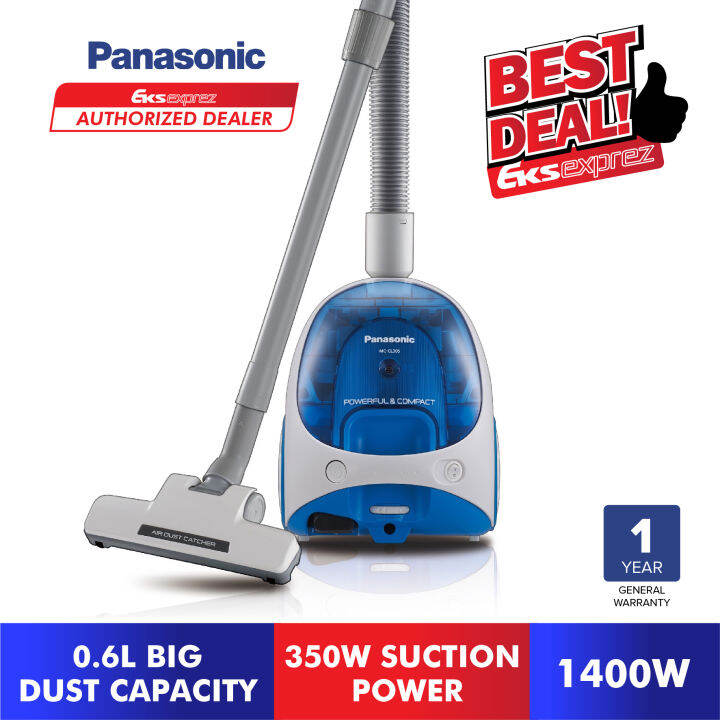 Panasonic Bagless Vacuum Cleaner Cocolo (1400W) MCCL305AV47 Lazada