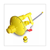 1 PCS Poultry Farming System Water Line Water Pressure Regulator Automatic Pressure Regulating Valve Yellow