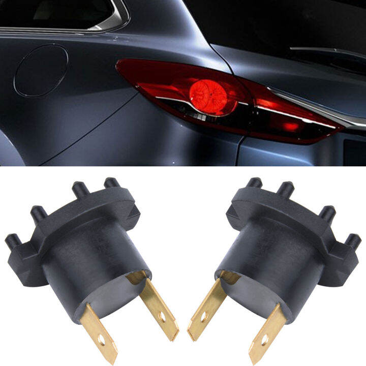 Headlight Bulb Holder Socket Pair of Headlight Socket Bulb Holder for