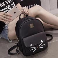 abillion กระเป๋าสะพายหลัง กระเป๋าเป้ กระเป๋าแฟชั่นผู้หญิง backpack (สีดำ)