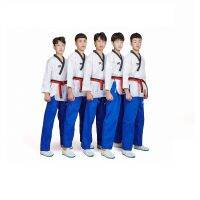 เฟิร์มเวย์ชุดเทควันโดชุดเทควันโดเด็กชุดออกกำลังกายวัยรุ่น Poomsae Dobok Taek Won Do &amp; Karate Clothing